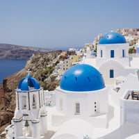 Three Domes of Oia