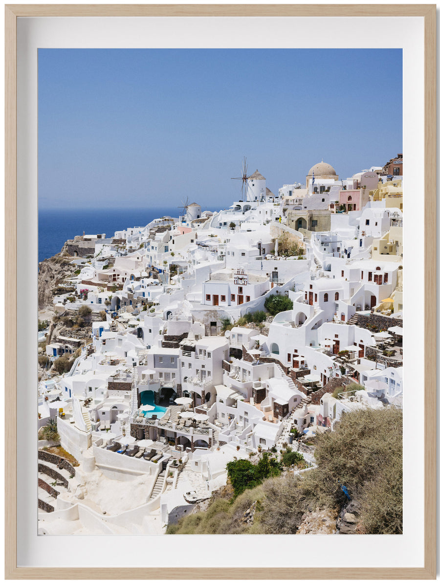 Three Domes of Oia