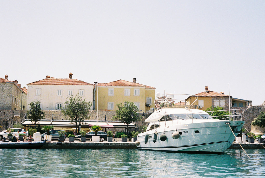 Budva Marina Bay - 35mm Film Print